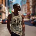 Black Cowboy Men Tank Top Western Rodeo Melanin Black History