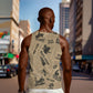 Black Cowboy Men Tank Top Western Rodeo Melanin Black History