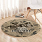 Black Cowboy Round Carpet Western Rodeo Melanin Black History