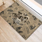 Black Cowboy Rubber Doormat Western Rodeo Melanin Black History