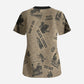Black Cowboy Scrub Top Western Rodeo Melanin Black History