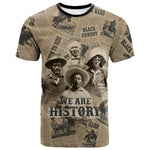 Black Cowboy T shirt Western Rodeo Melanin Black History