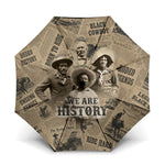 Black Cowboy Umbrella Western Rodeo Melanin Black History