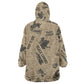 Black Cowboy Wearable Blanket Hoodie Western Rodeo Melanin Black History