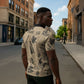 Black Cowboy Zipper Polo Shirt Western Rodeo Melanin Black History