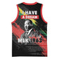 MLK Honoring The Legacy Basketball Jersey Black Version LT05