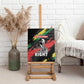 MLK Honoring The Legacy Canvas Wall Art Black Version