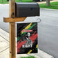 MLK Honoring The Legacy Garden Flag Black Version