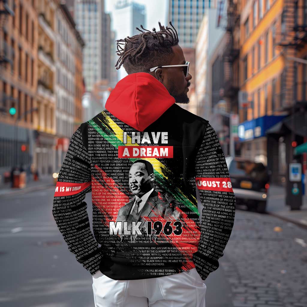 MLK Honoring The Legacy Hoodie Black Version