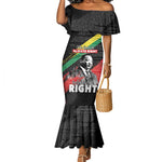 MLK Honoring The Legacy Mermaid Dress Black Version