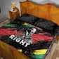 MLK Honoring The Legacy Quilt Bed Set Black Version