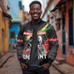 MLK Honoring The Legacy Sleeve Zip Bomber Jacket Black Version