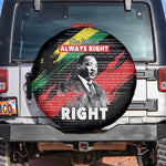 MLK Honoring The Legacy Spare Tire Cover Black Version