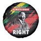 MLK Honoring The Legacy Spare Tire Cover Black Version
