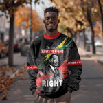 MLK Honoring The Legacy Sweatshirt Black Version