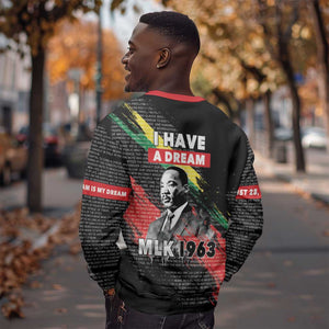 MLK Honoring The Legacy Sweatshirt Black Version