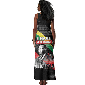 MLK Honoring The Legacy Tank Maxi Dress Black Version