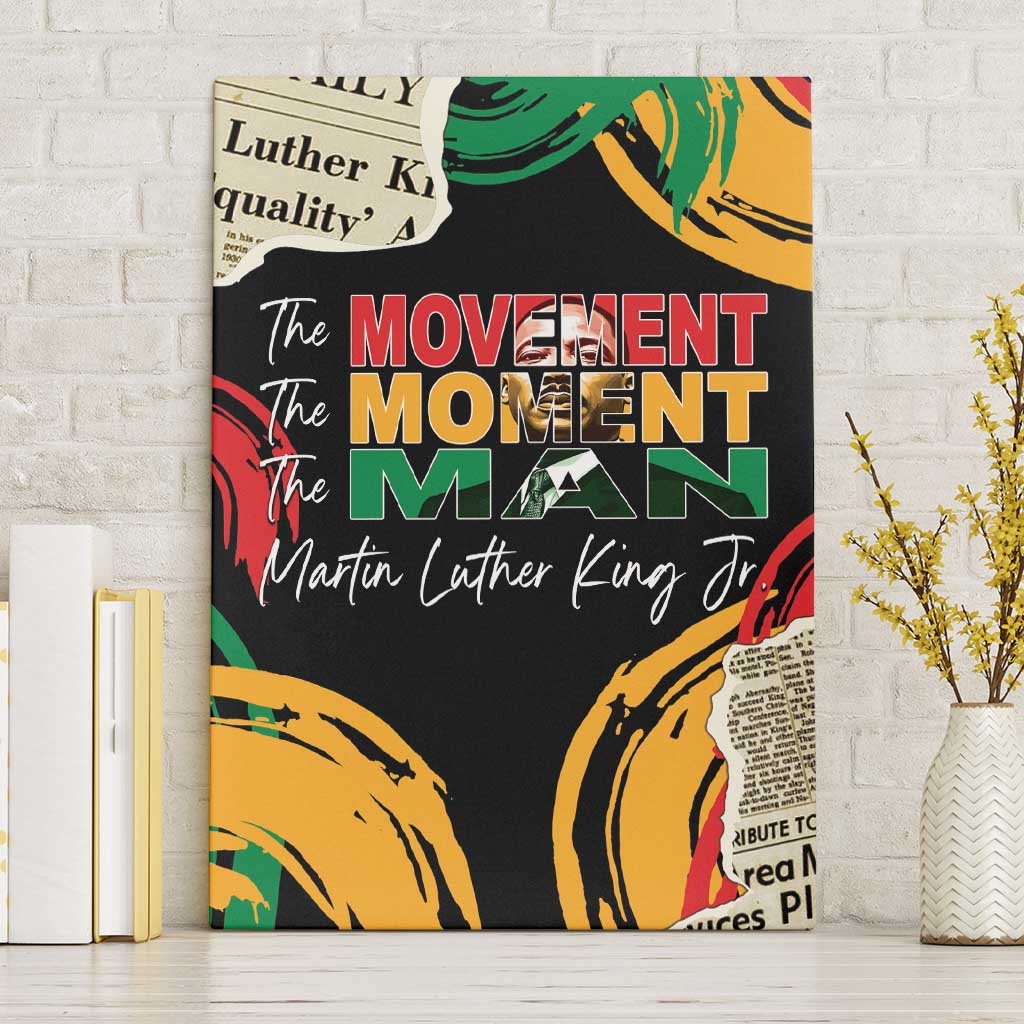 Remembering The Legacy Of MLK Canvas Wall Art