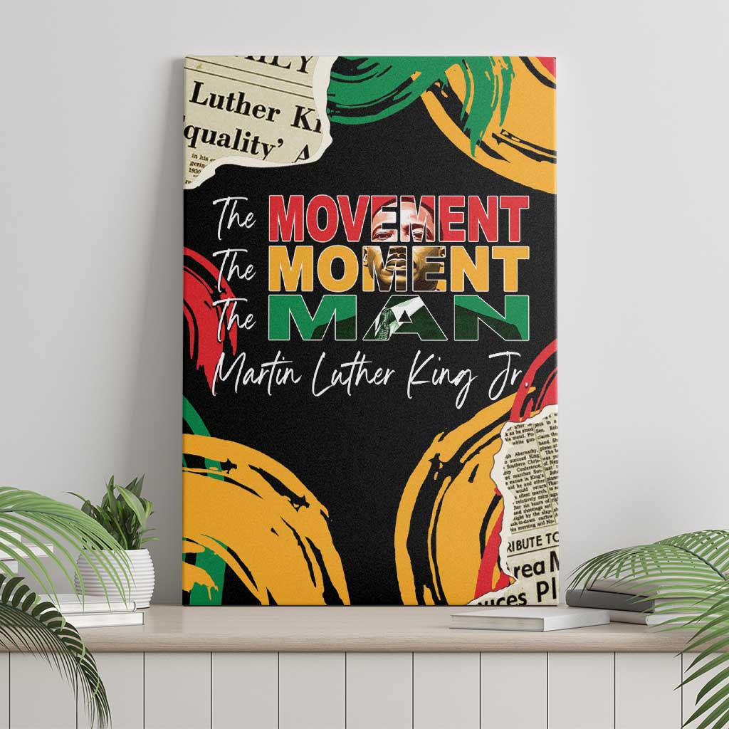 Remembering The Legacy Of MLK Canvas Wall Art