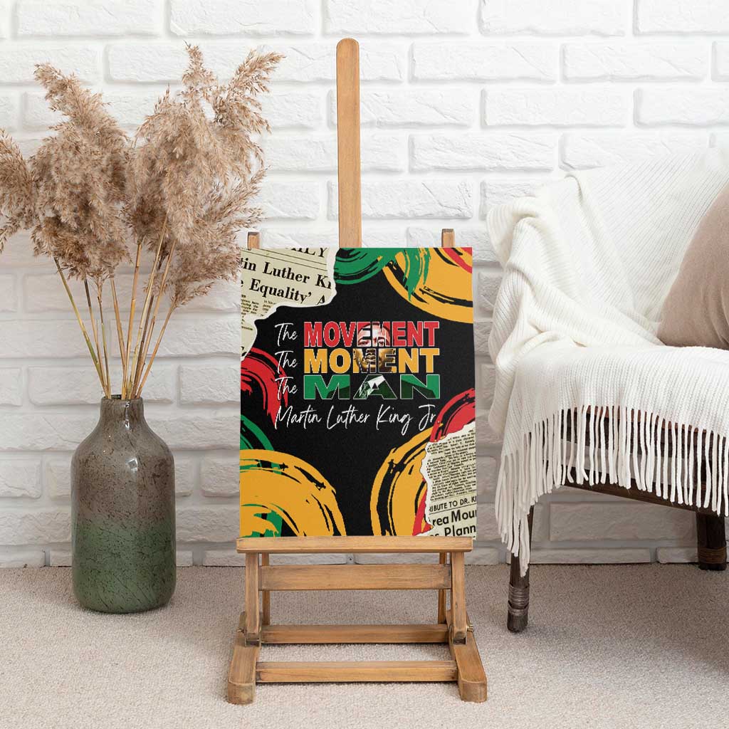 Remembering The Legacy Of MLK Canvas Wall Art