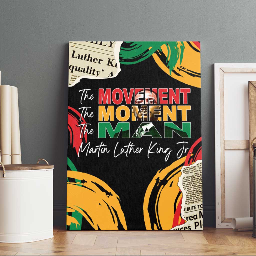 Remembering The Legacy Of MLK Canvas Wall Art