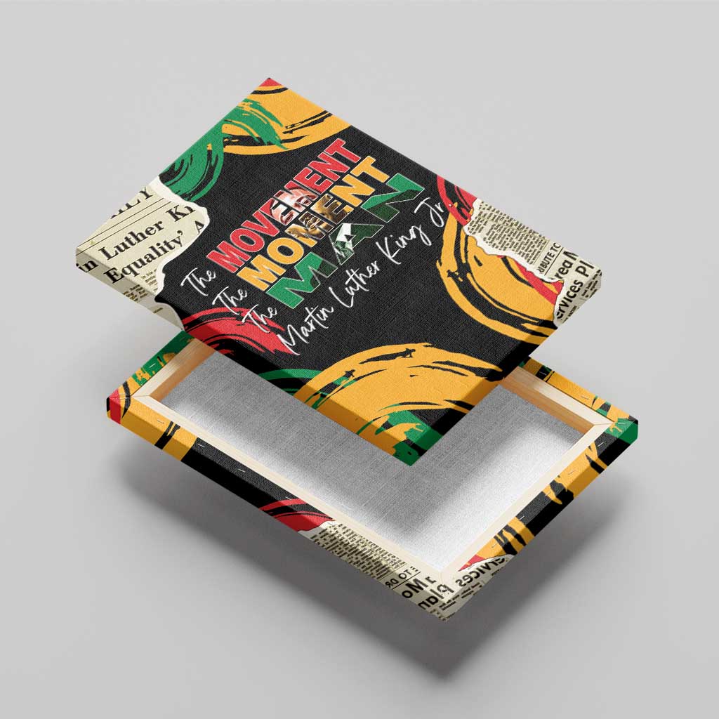 Remembering The Legacy Of MLK Canvas Wall Art