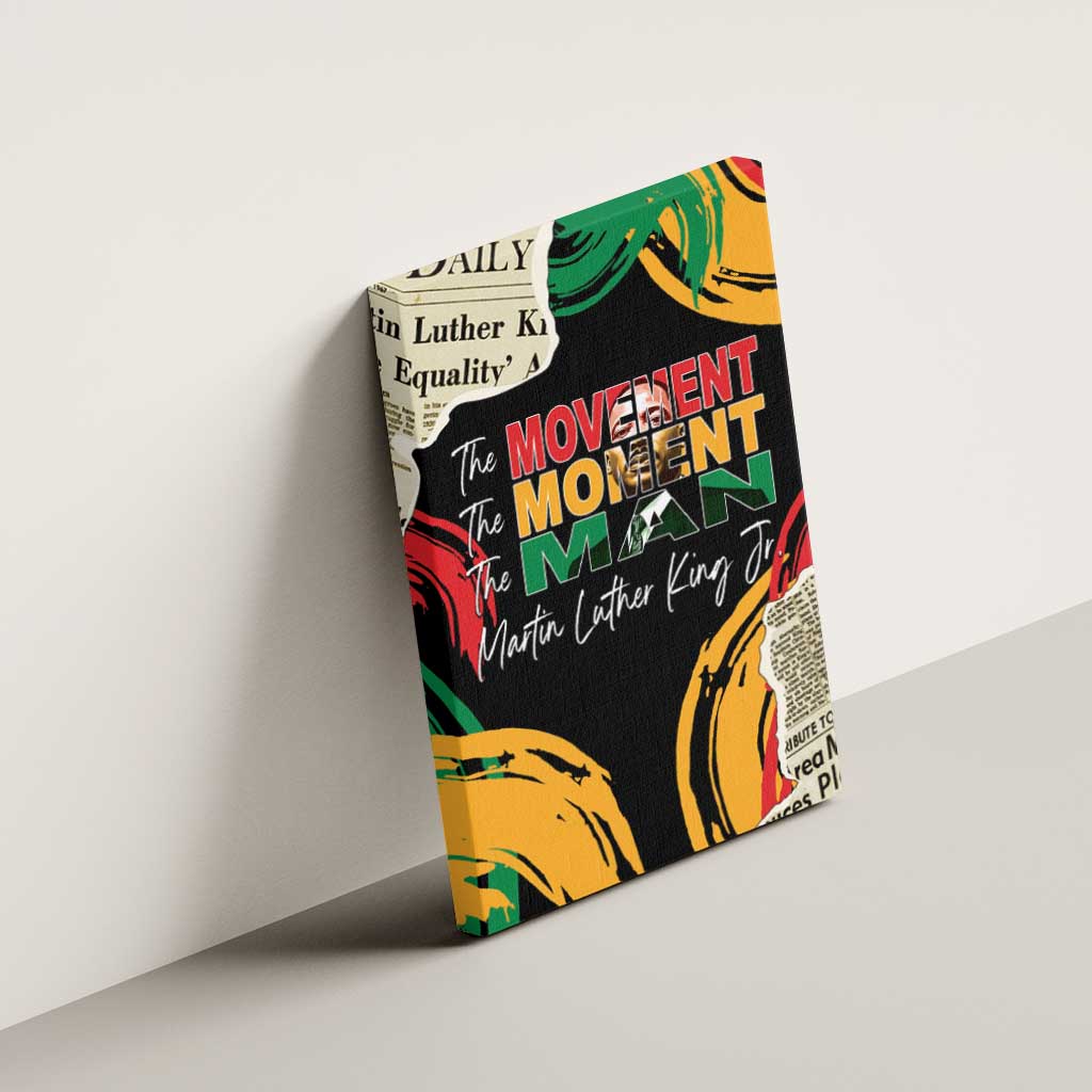 Remembering The Legacy Of MLK Canvas Wall Art