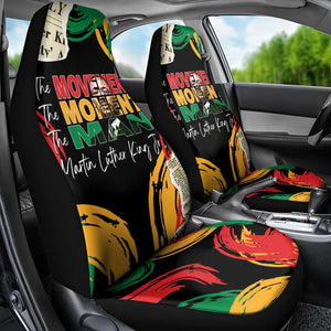 Remembering The Legacy Of MLK Car Seat Cover