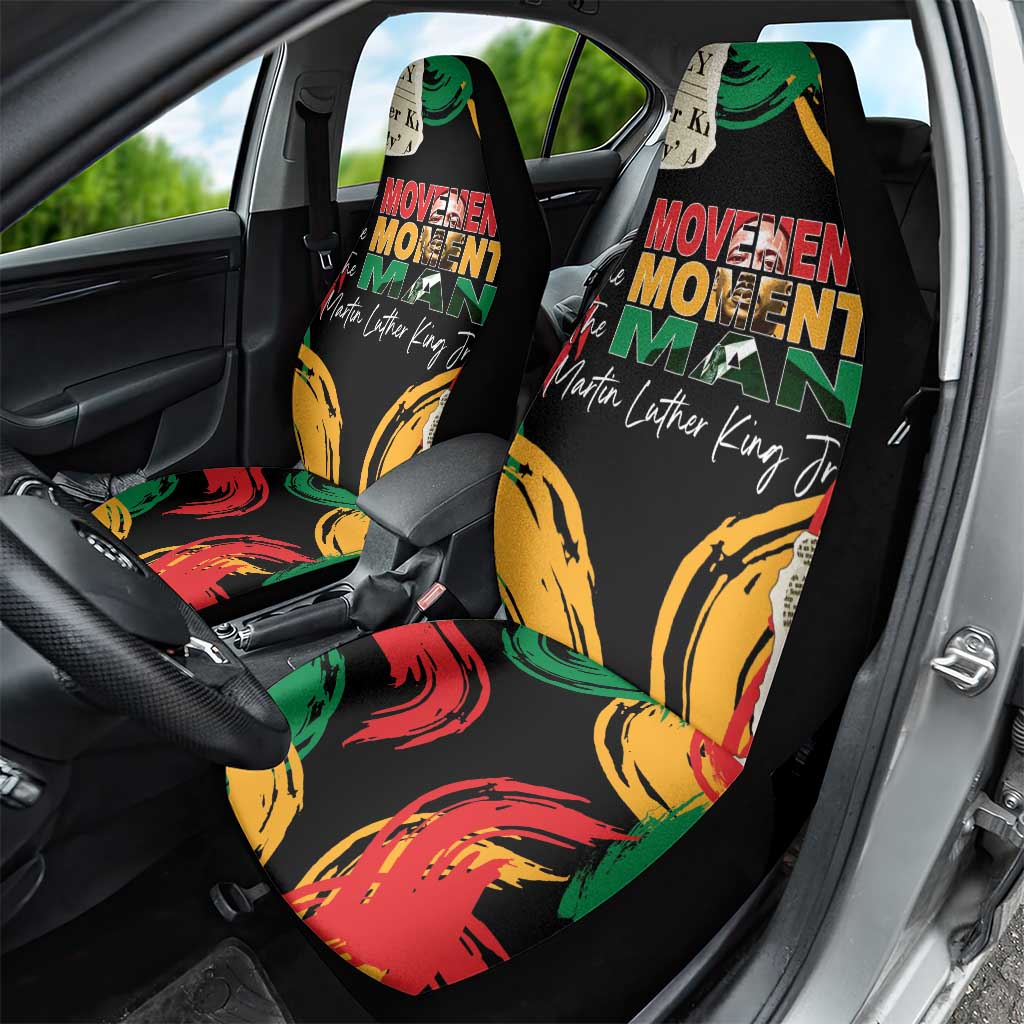 Remembering The Legacy Of MLK Car Seat Cover