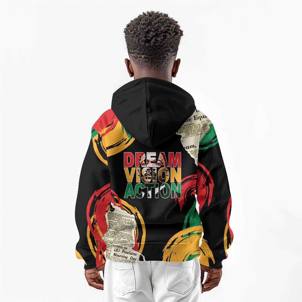 Remembering The Legacy Of MLK Kid Hoodie