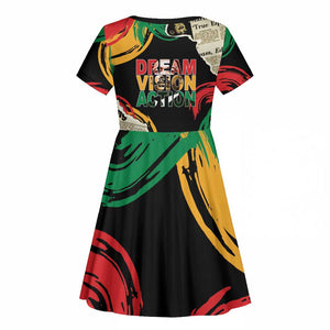 Remembering The Legacy Of MLK Kid Short Sleeve Dress