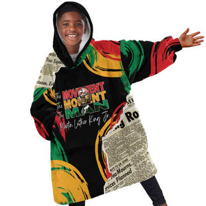Remembering The Legacy Of MLK Kid Wearable Blanket Hoodie