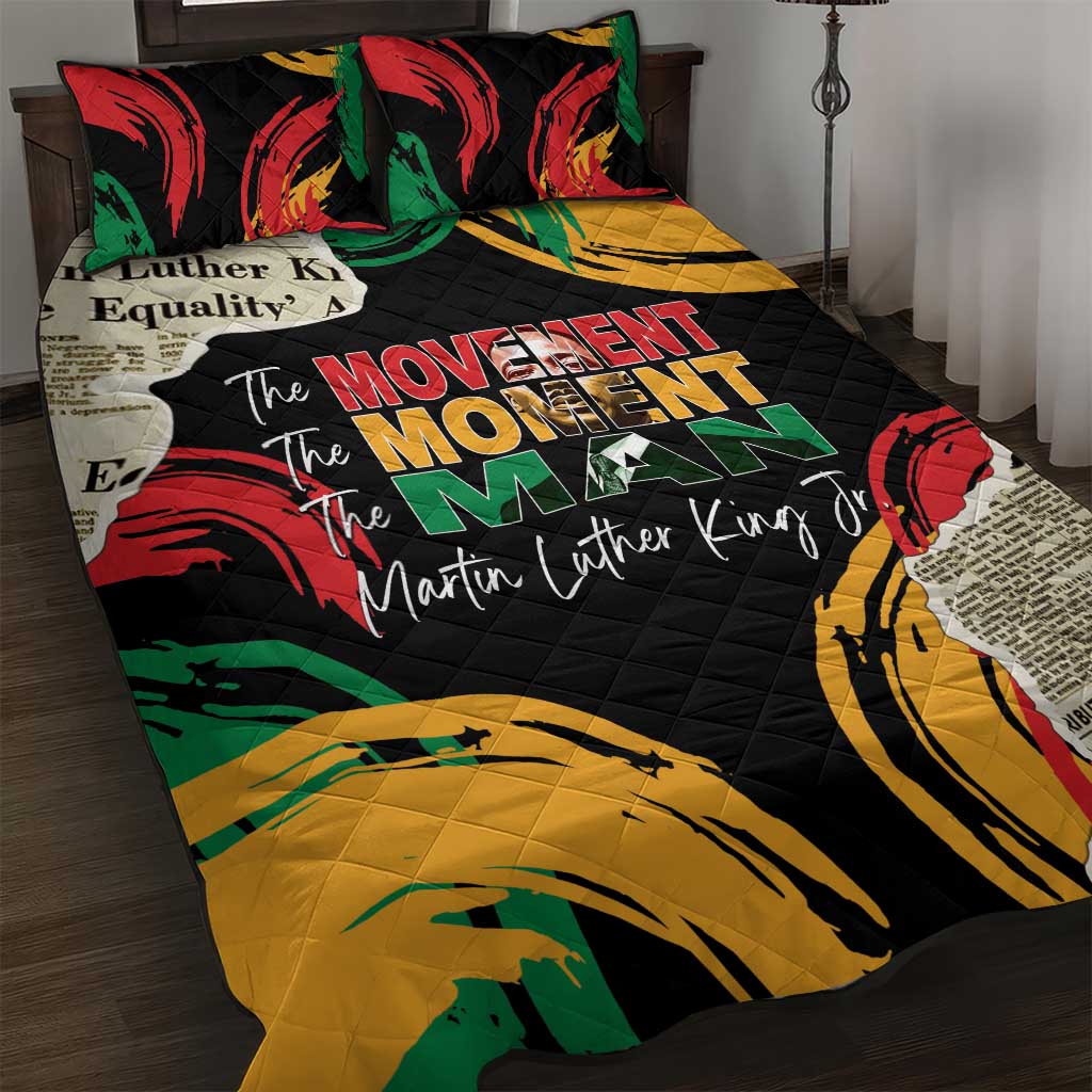 Remembering The Legacy Of MLK Quilt Bed Set