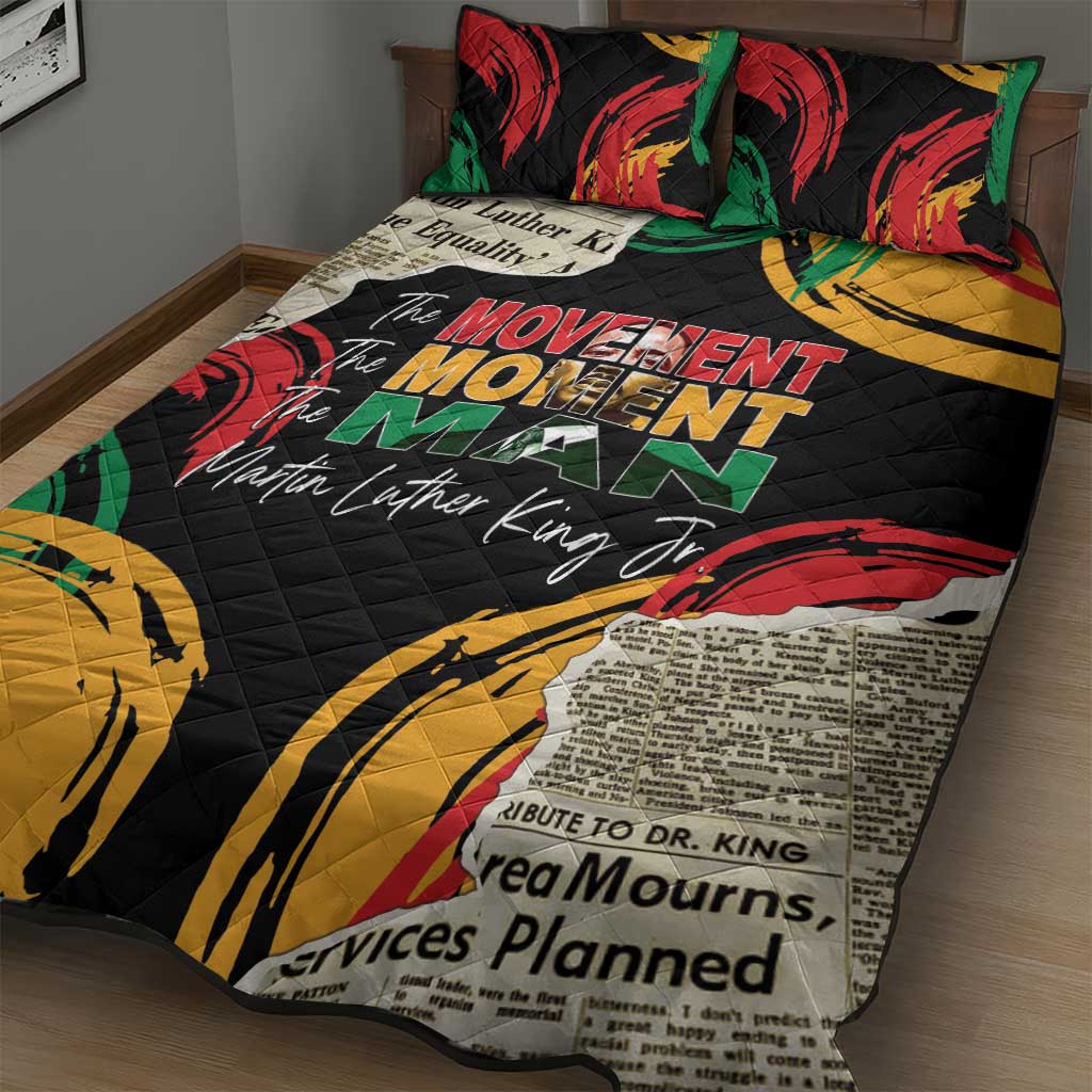 Remembering The Legacy Of MLK Quilt Bed Set