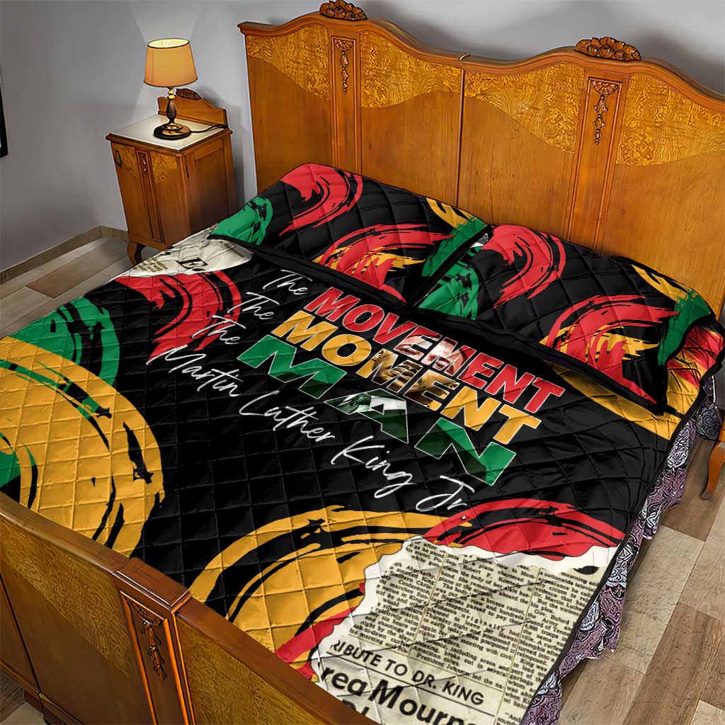 Remembering The Legacy Of MLK Quilt Bed Set