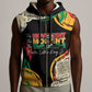 Remembering The Legacy Of MLK Sleeveless Zip Hoodie - African Pride