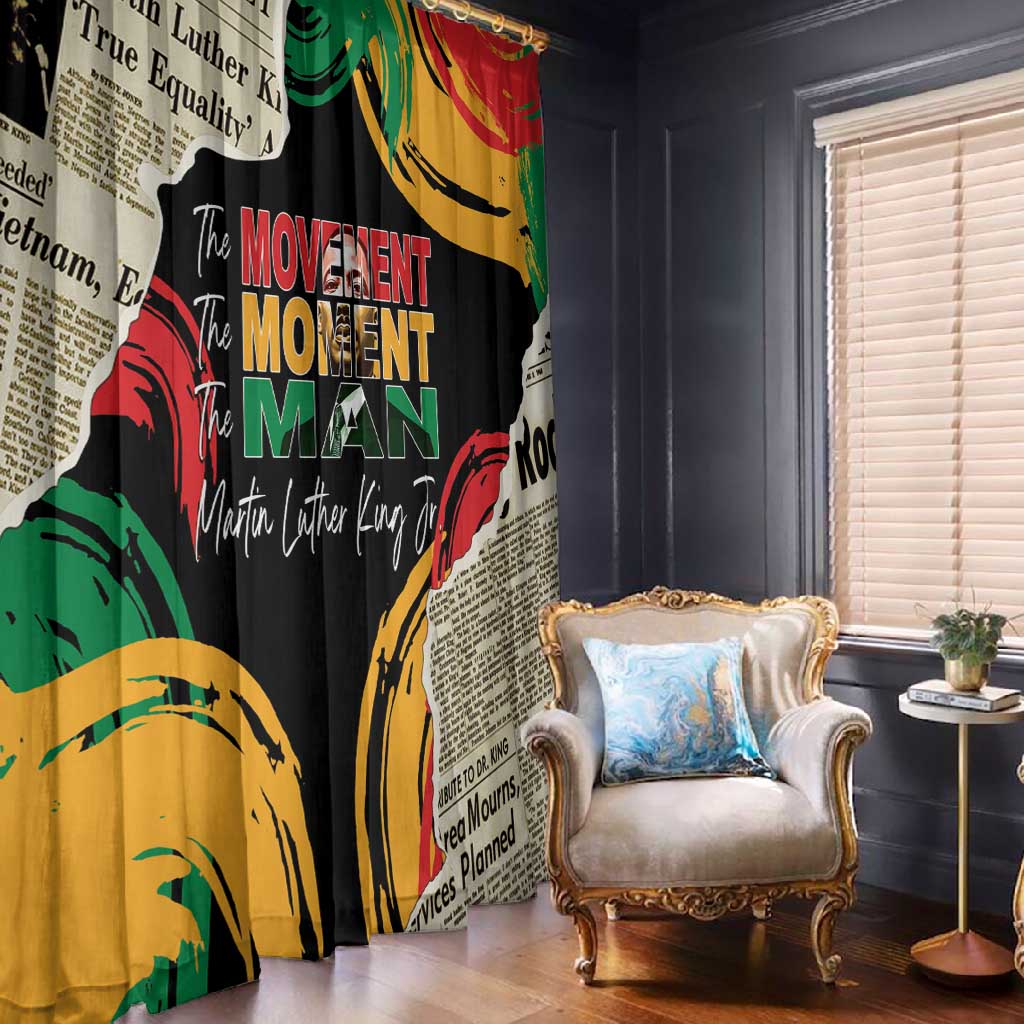 Remembering The Legacy Of MLK Window Curtain