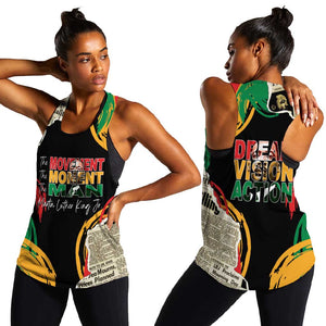 Remembering The Legacy Of MLK Women Racerback Tank