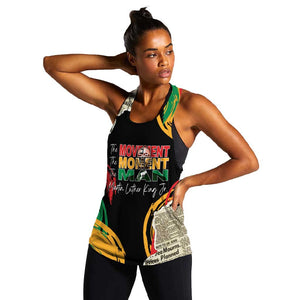 Remembering The Legacy Of MLK Women Racerback Tank