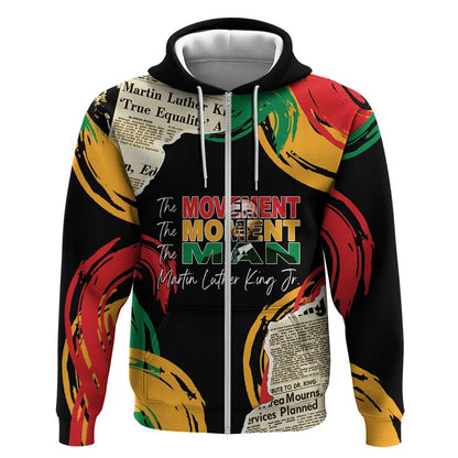 Remembering The Legacy Of MLK Zip Hoodie