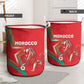 Morocco WC Football 2026 Laundry Basket Go Champions Lion Spirit - African Pride