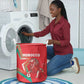 Morocco WC Football 2026 Laundry Basket Go Champions Lion Spirit - African Pride