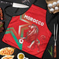 Morocco WC Football 2026 Apron Go Champions Lion Spirit - African Pride