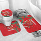 Morocco WC Football 2026 Bathroom Set Go Champions Lion Spirit - African Pride