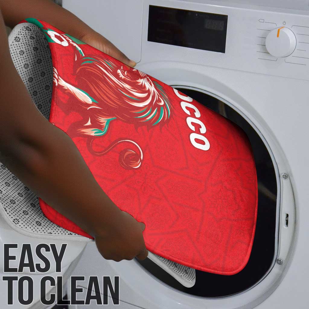 Morocco WC Football 2026 Bathroom Set Go Champions Lion Spirit - African Pride