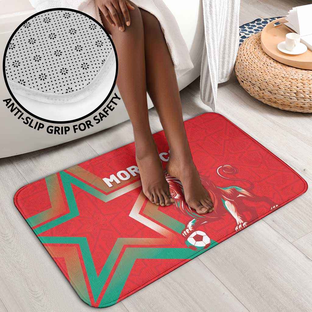 Morocco WC Football 2026 Bathroom Set Go Champions Lion Spirit - African Pride