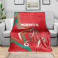 Morocco WC Football 2026 Blanket Go Champions Lion Spirit - African Pride