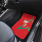 Custom Morocco WC Football 2026 Car Mats Go Champions Lion Spirit - African Pride