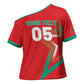 Custom Morocco WC Football 2026 Cross Shoulder Shirt Go Champions Lion Spirit - African Pride