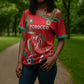 Custom Morocco WC Football 2026 Cross Shoulder Shirt Go Champions Lion Spirit - African Pride